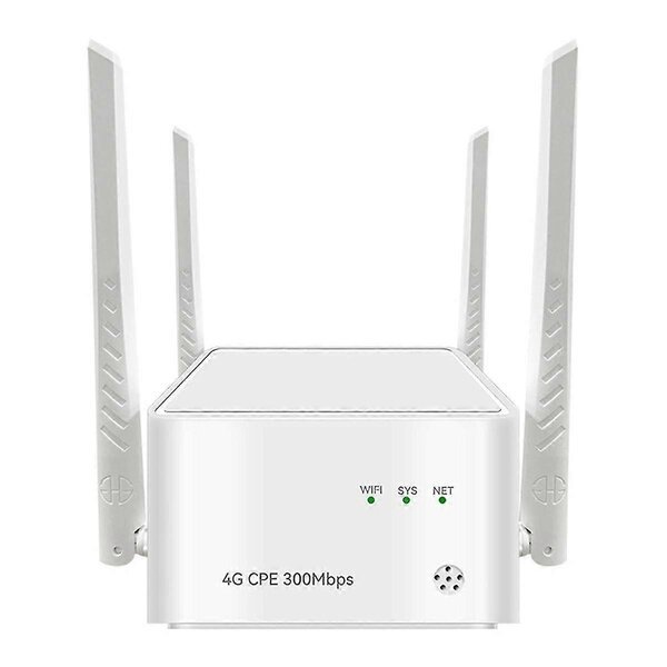 4G LTE -reititin Cat4, 300 M, 2x RJ45, 1 kpl
