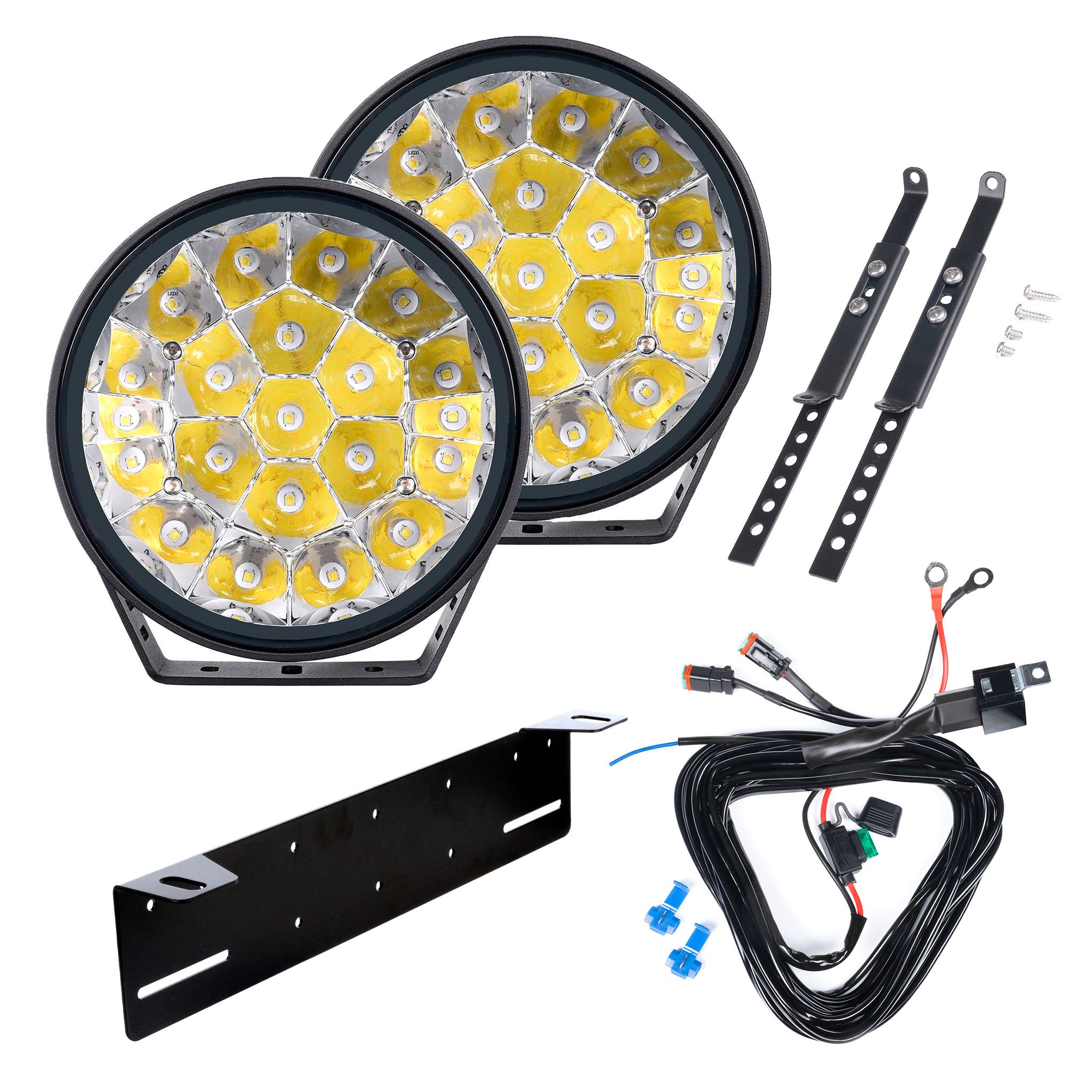 Extraljus Purelux 770 UNLIMITED - Rund / 18 cm / 113W, 2 st - Komplett paket