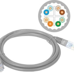 A-LAN ALANTEC PATCH-CORD U/UTP KAT.6A LSOH 1.0M harmaa