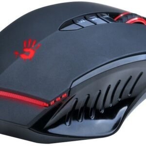a4tech hiiri verinen v8m, 3200dpi, optinen, 7painike, usb-kaapeli, musta, pelaaminen, core 2, muisti 160kb