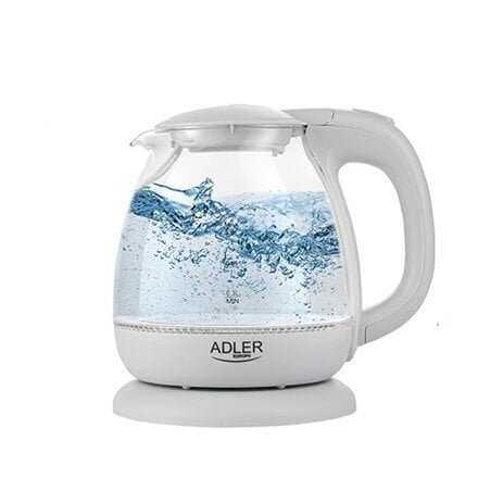 Adler Kettle AD 1283G Standard, 1100 W, 1 L, Plastic