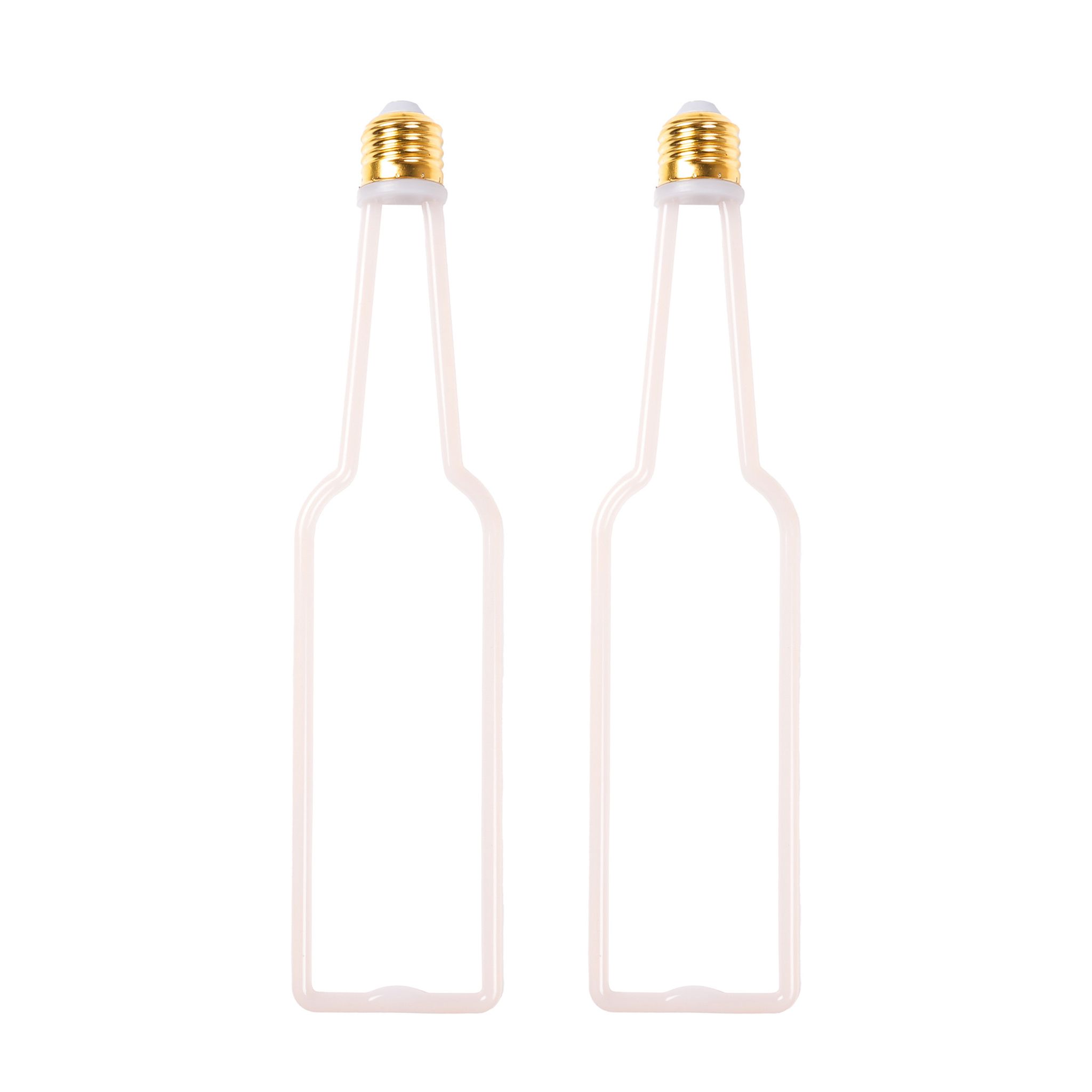 LED-lampa AGGE Carnival E27, 8W, Bottle, 2 st