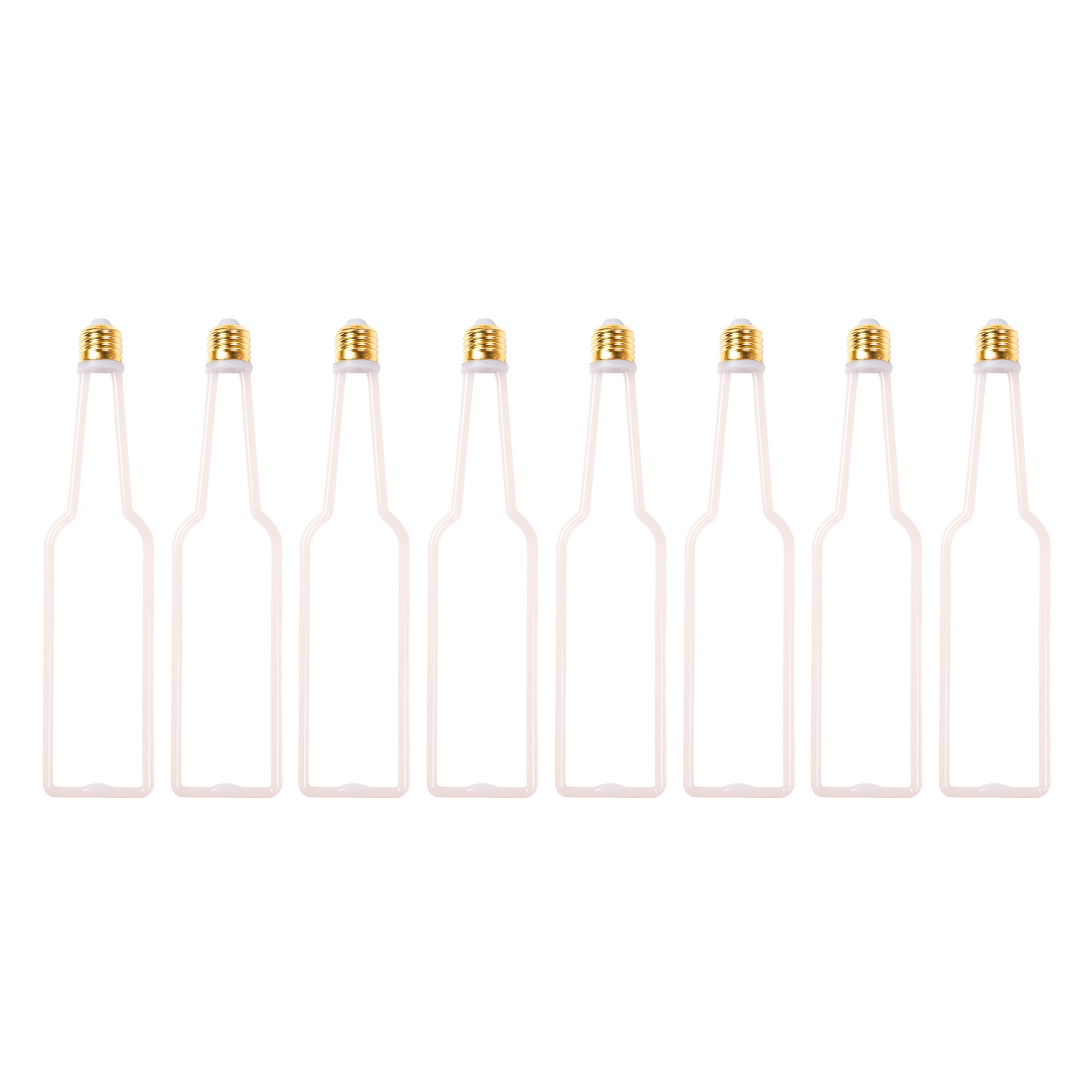 LED-lampa AGGE Carnival E27, 8W, Bottle, 8 st