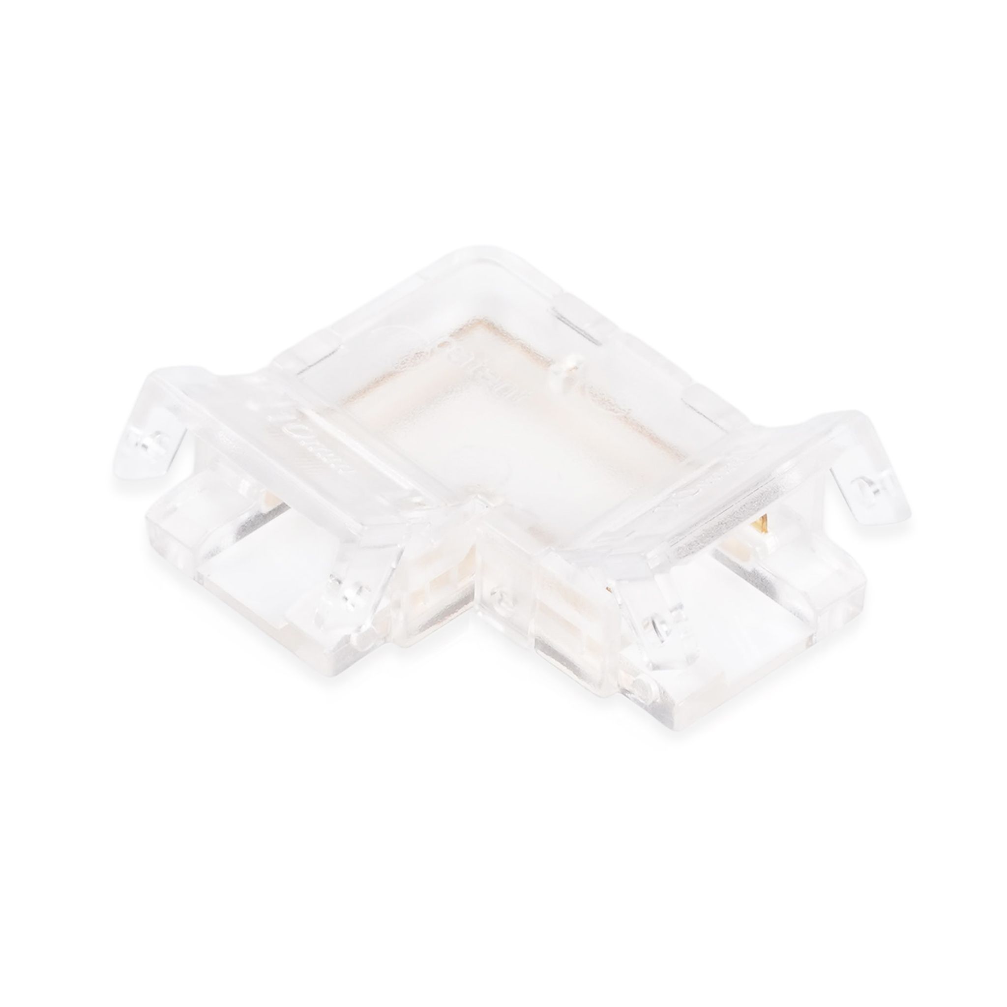 Skarvkontakt till LED-list AGGE L-type Connector, För enfärgad 10 mm list