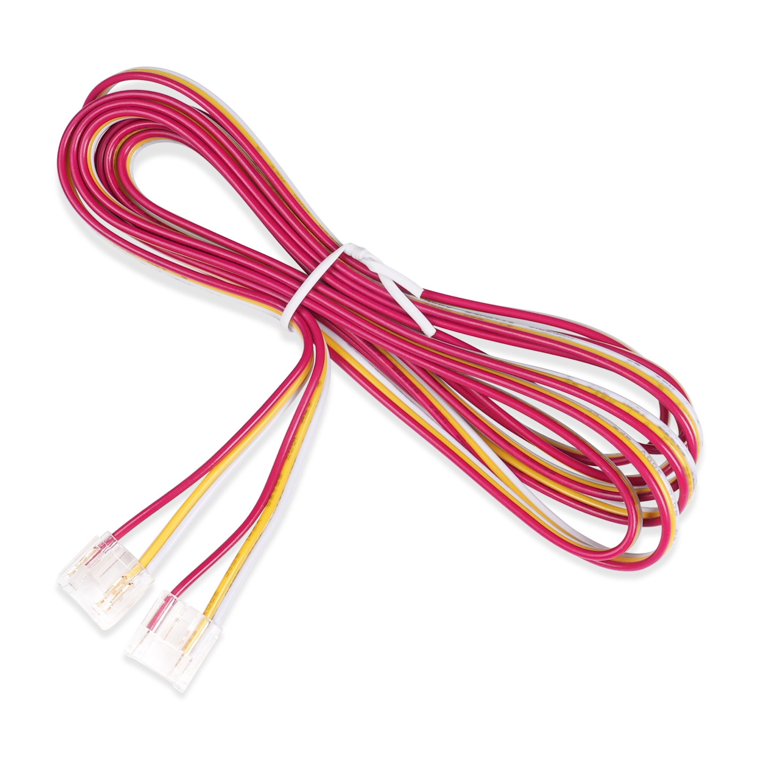 Skarvkontakt till LED-list AGGE Strip to Strip, 200cm, För CCT lister