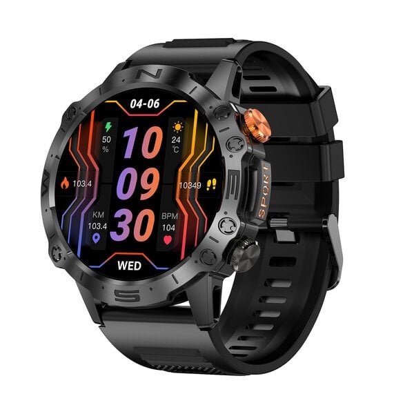 Älykello Gravity GT20-1 Amoled, musta