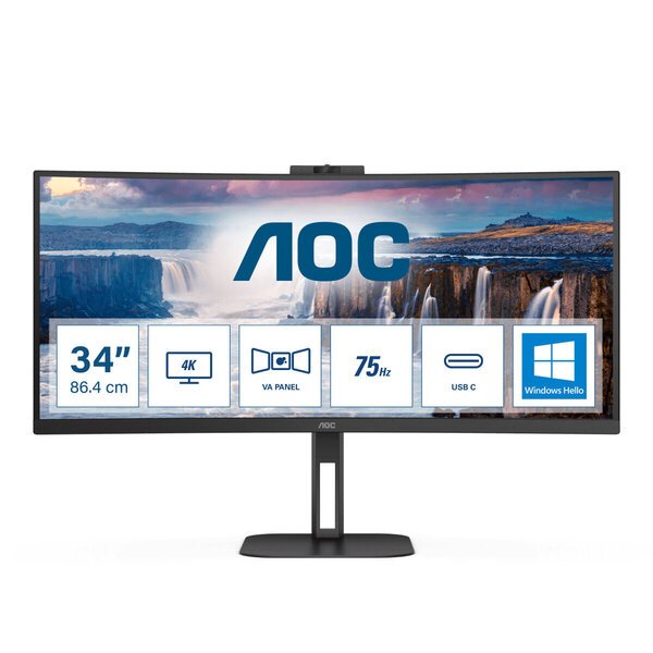 AOC CU34V5CW/BK