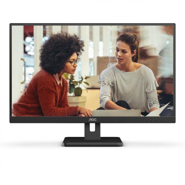 AOC LCD-näyttö || 24"| Business | Paneeli VA | 1920x1080 | 16:9 | 75Hz | Matta | 4ms | Kaiuttimet | Silta | Väri musta | 24e3um