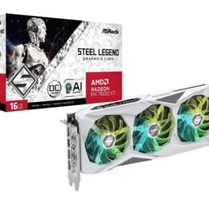 ASRock AMD Radeon RX 7600 XT Steel Legend OC (RX7600XT SL 16GO)