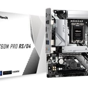 ASRock B760M-HDV/M.2 D4, Micro ATX, LGA1700, DDR4