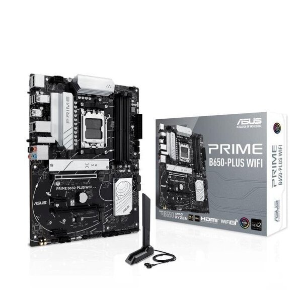 ASUS MB Sc AM5 PRIME B650-PLUS WIFI, AMD B650, 4xDDR5, 1xDP, 1xHDMI, Wi-Fi-emolevy