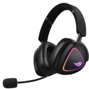 ASUS ROG DELTA II Pelikuulokkeet - Langallinen ja Langaton USB-C Bluetooth Musta Mikrofoni Päällä äänipanta