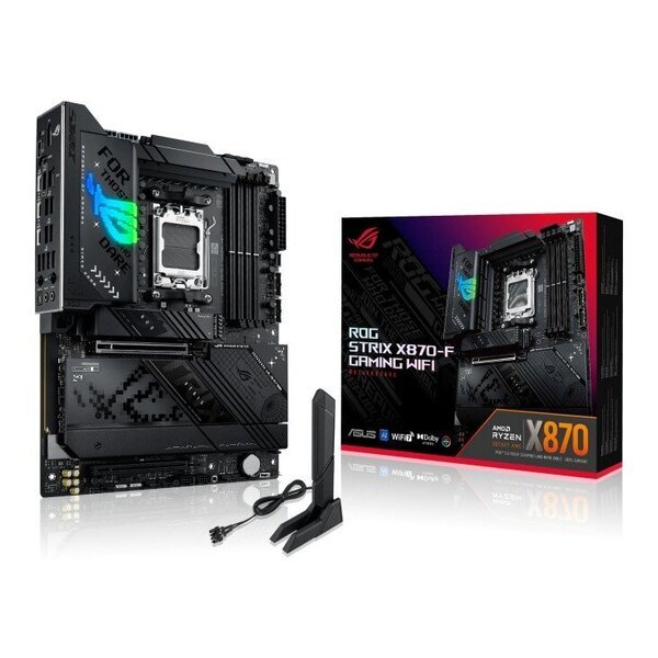 ASUS ROG STRIX X870-F GAMING WIFI - Huippuluokan AM5 ATX PC-emolevy AMD X870-piirisarjalla