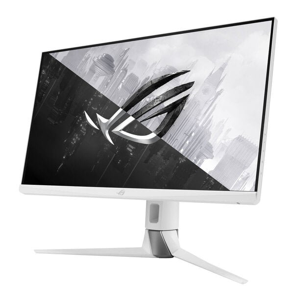 ASUS ROG Strix XG27AQ-W 27"WQHD IPS Näyttö, Valkoinen, 170Hz, G-SYNC, Gaming, VESA, USB-hubi, HDMI, Ääni, Säädettävä Korkeus, Energiankulutus: 35W