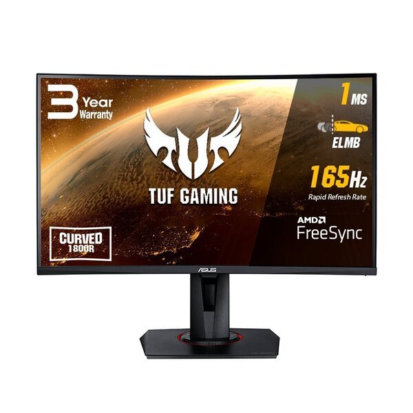 ASUS TUF Gaming Curved VG27VQ 27"FHD VA 165Hz 400cd/m2 1ms