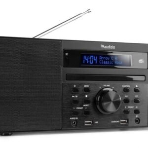 Audizio Prato -musiikkikeskus CD/DAB+/FM/USB/BT
