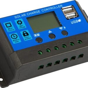 Aurinkopaneeliohjain 12/24V 60A 2x USB