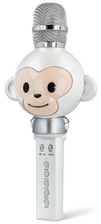 Maxlife Bluetooth mikrofonas su garsiakalbiu Animal MX-100 baltas