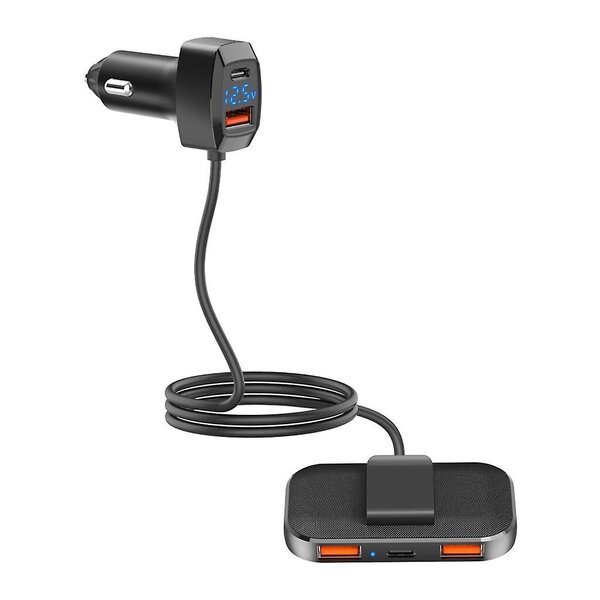 autolaturi 5 porttia PD&QC 3.0 Type C, 5 kpl