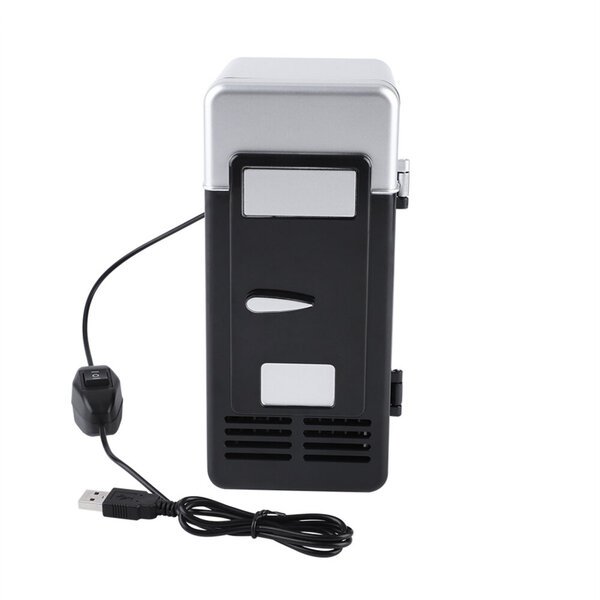 Auton jääkaappi, mini USB, musta