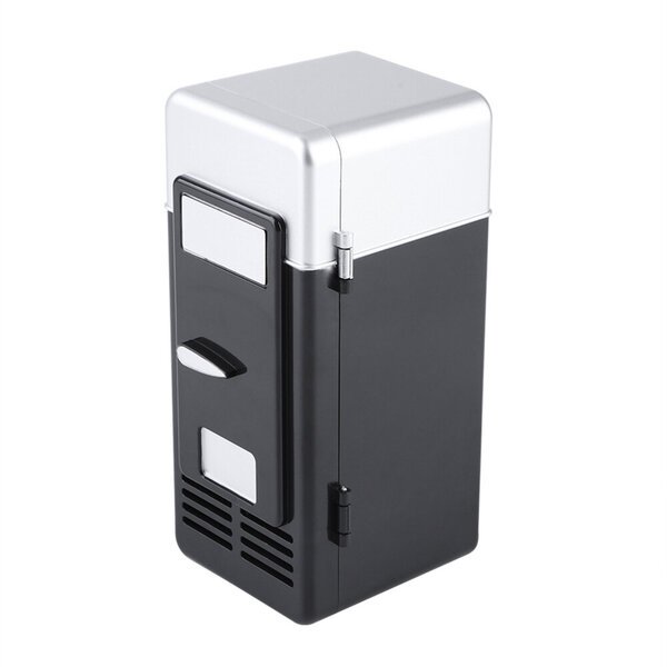Auton jääkaappi, mini USB, musta