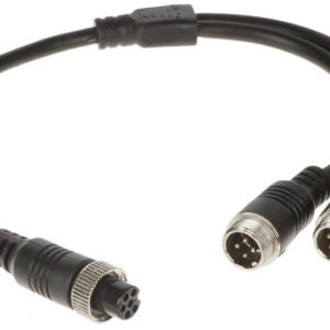 Autone, M12 4-napainen/M12 6-napainen, 0,25 m
