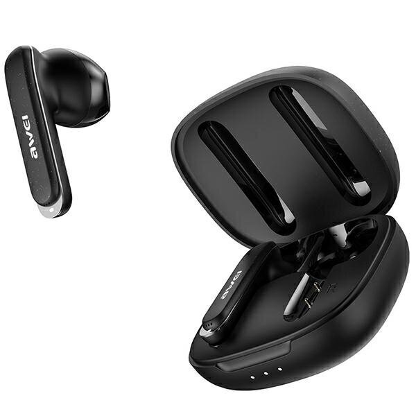 Awei Bluetooth-kuulokkeet 5.3 T66 Tws musta