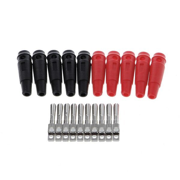 Banaaniliittimet 32A 4mm, 10 kpl