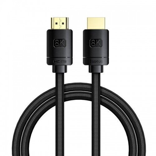 Baseus perusteräväpiirto HDMI 8K - HDMI 8K -sovitinkaapeli 1 m CAKGQ-J01