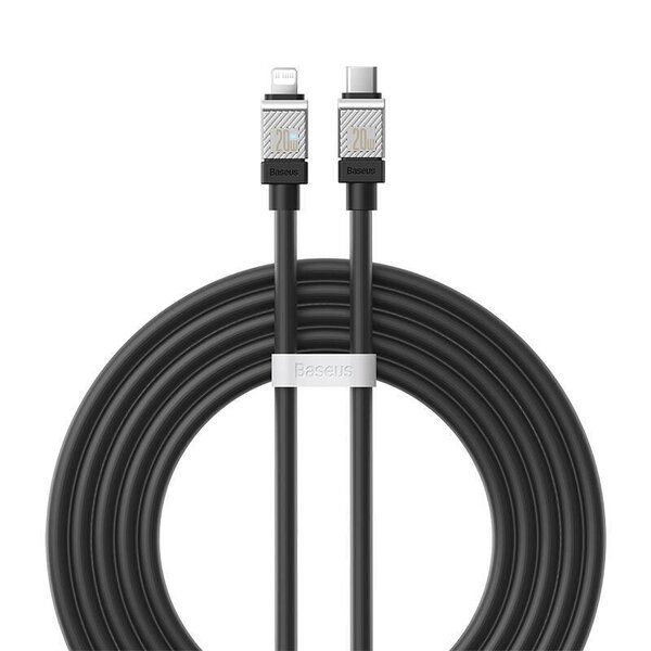 Baseus Pikalatauskaapeli Baseus USB-C - Coolplay Series 2m, 20W (musta)