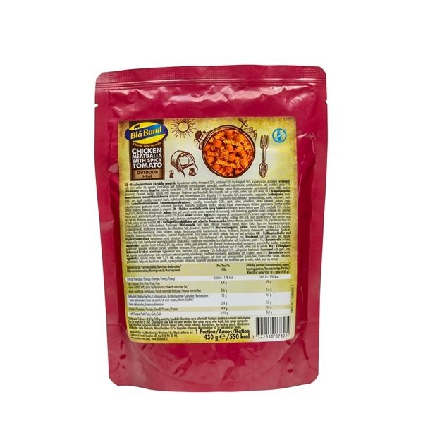 Blå Band Chicken Meatballs with Spicy Tomato
