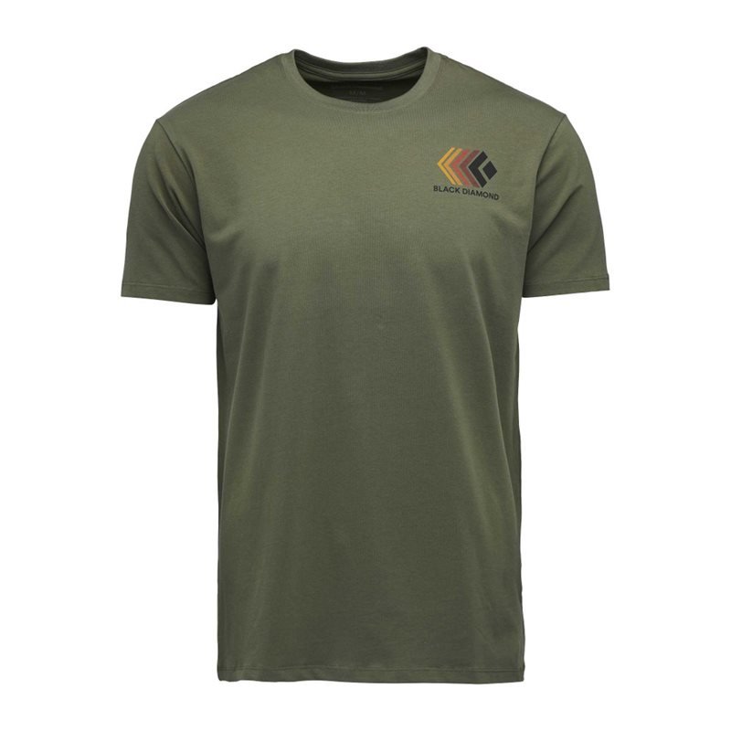 Black Diamond M Faded Ss Tee Tundra