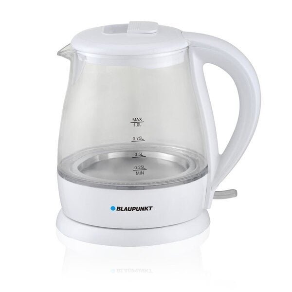 Blaupunkt EKG301 vedenkeitin 1L, 1630W, valkoinen