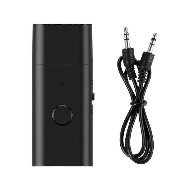 Bluetooth 5.3-lähetin-vastaanotin, 3,5 mm AUX, USB, sisäänrakennettu mikrofoni