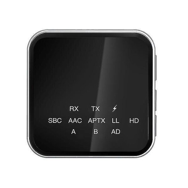Bluetooth-vastaanotin-lähetin, 5.2, mikrofonilla, 1 kpl