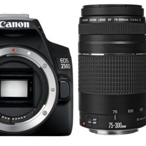 Canon EOS 250D + EF-S 18-55mm IS II + EF 75-300mm III