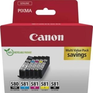 Canon muste PGI-580/CLI-581 Multipack, väri/musta