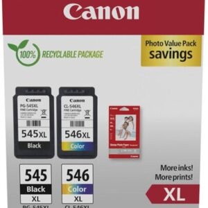 Canonin muste PG-545 XL/CL-546XL Value Pack