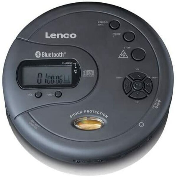 Lenco CD-300BK kannettava CD-soitin