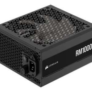 CORSAIR RM1000x 1000W Modulaarinen Virtalähde ATX3.1, 80 PLUS Gold, Musta