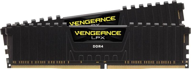 Corsair Vengeance LPX DDR4, 16GB(2x8GB), 2133MHz, CL13, Black (CMK16GX4M2A2133C13)