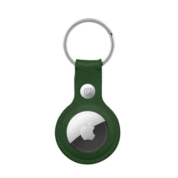 Crong Leather Case with Key Ring Apple AirTag