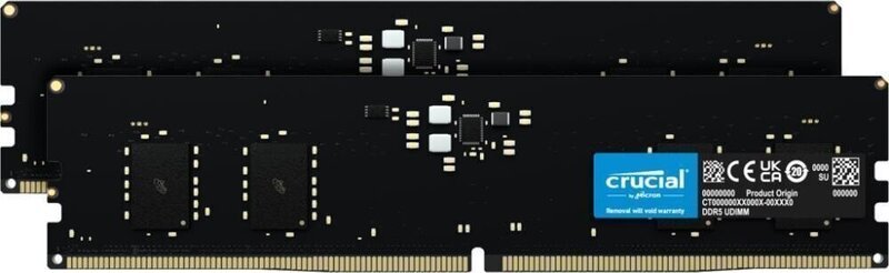 Crucial 64GB DDR5 4800 MHz UDIMM