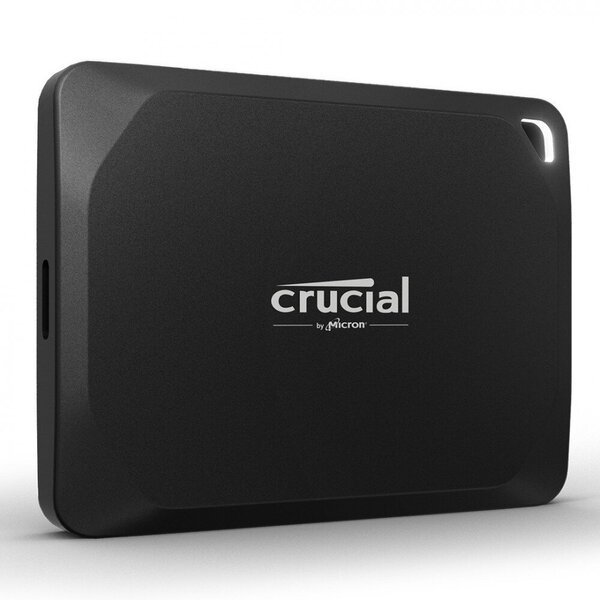 Crucial X10 Pro Ulkoinen SSD 1TB Musta– USB-C, 2100MB/s Lukunopeus, 2000MB/s Kirjoitusnopeus