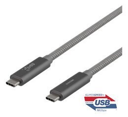 Deltaco USBC-1412M, USB C, 1m