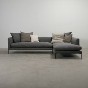 Wendelbo Blade 4-sits soffa med divan grå