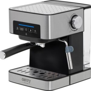 Espressokone Camry CR4410, musta/ ruostumaton teräs