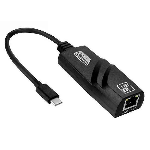 Ethernet-sovitin JSM USB-C–RJ45, 10/100 Mbps