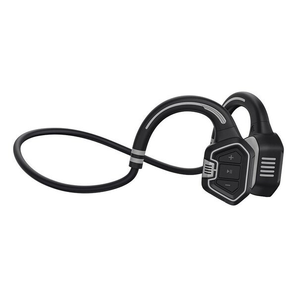 EVOLVEO BoneSwim MP3 16GB, langattomat poskipääkuulokkeet, harmaa