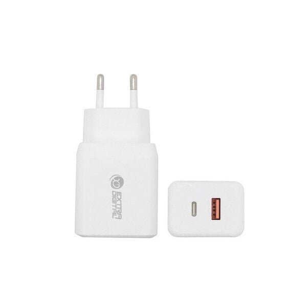 EXTRA DIGITAL 35W USB Type C ja Type A laturi